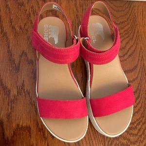 Sorel ankle strap sandals